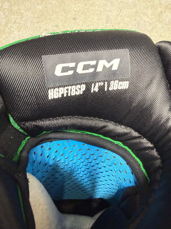14” CCM Jetspeed FT8 Pro Gloves Toronto St Pats Pro Stock (Used)