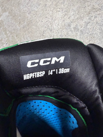 14” CCM Jetspeed FT8 Pro Gloves Toronto St Pats Pro Stock (Used)