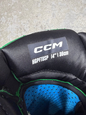 14” CCM Jetspeed FT8 Pro Gloves Toronto St Pats Pro Stock (Used)