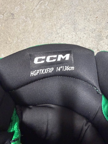 14” CCM Tacks XF Pro Gloves Toronto St Pats Pro Stock (Used)