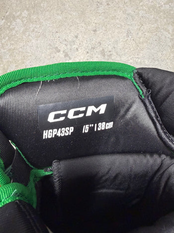 15” CCM HGP43 Gloves Toronto St Pats Pro Stock (Used)