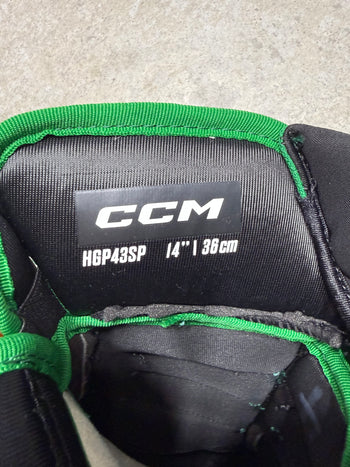 14” CCM HGP43 Gloves Toronto St Pats Pro Stock (Used)