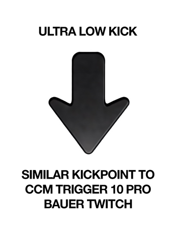 BLCKSTCK PRO 1 LIMITED EDITION WHITEOUT (SAME KICK-POINT AS FLYLITE & TRIGGER UNLEASHED PRO)